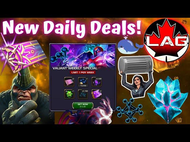 New Valiant Daily/Weekly Deals! Let's Talk Is The Value Worth The Cash? Breakdown! - MCOC