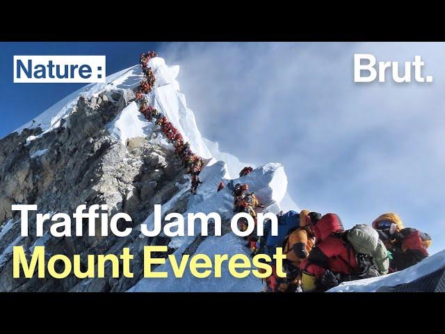 Traffic Jam on Mount Everest