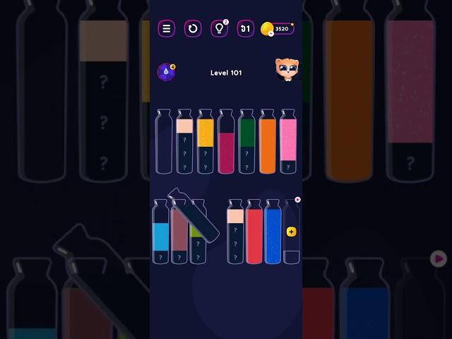 water sort puzzle - Get color level 101