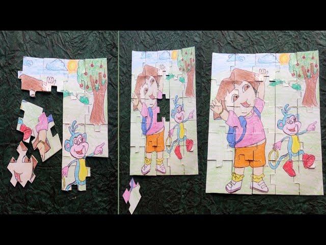 How to make jigsaw puzzle