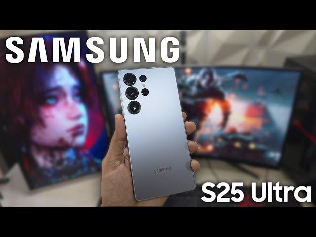 SAMSUNG GALAXY S25 ULTRA FIRST IMPRESSION | GAMER PERSPECTIVE - S25 ULTRA GAMING | S25 ULTRA 