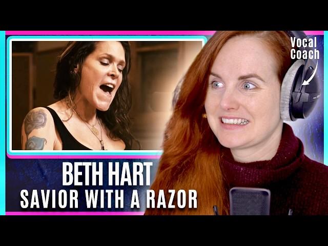 Vocal Coach Reacts | Beth Hart  - "Savior With A Razor" | Vocal & Musical Analysis