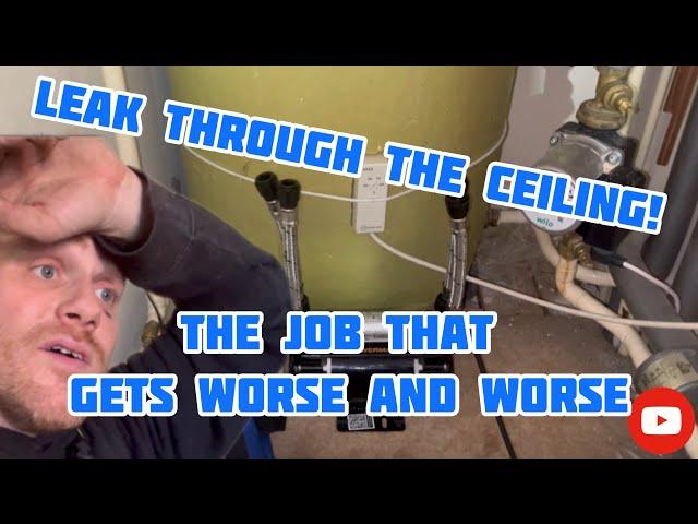 From Bad To Worse: Plumbing Nightmare - Unexpected Ceiling Leak!