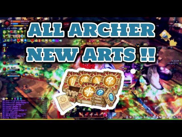 All Archer New Arts Compilation｜Subtitles + Demonstration + Personal Rating｜Tree of Savior