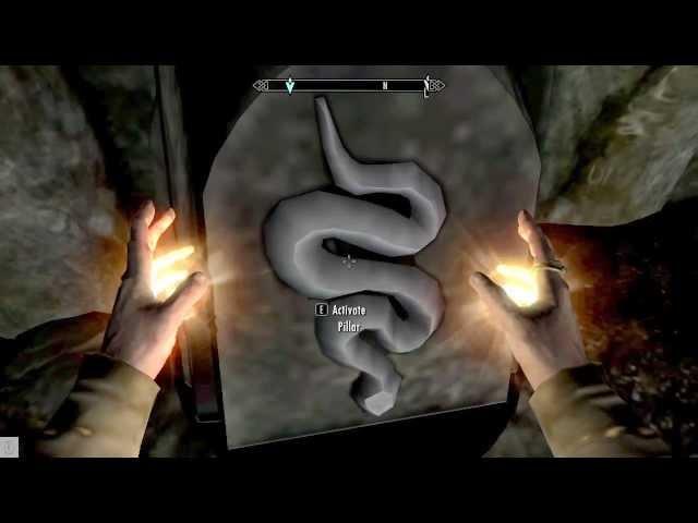 Skyrim - Ansilvund Burial Chambers Puzzle Order