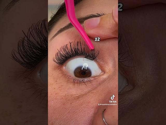 DIY lash tutorial #diybeauty #diylashextensions