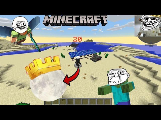 How to build rocket to go on moon  in Minecraft!  || #minecraft # gameplay