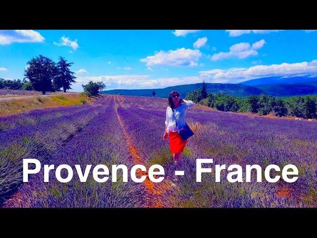 Trip to France: Lavender Fields, Food & Wine and beautiful landscape in Provence