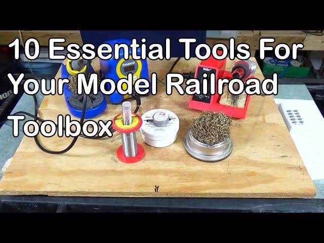 10 Essential Tools ForEvery Model Railroader Should Own (214)