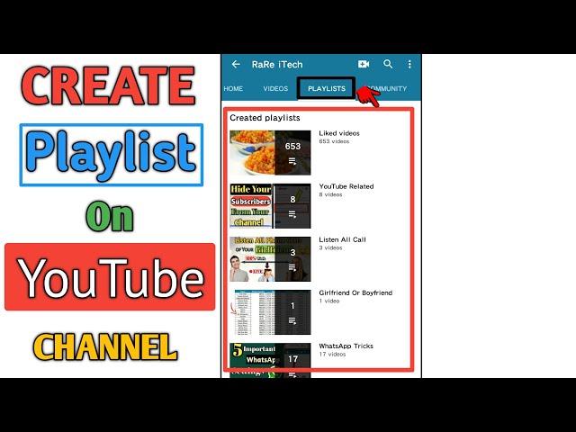 How to Create Playlist On YouTube Channel in 2025