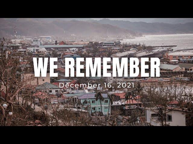 We Remember December 16, 2021 (TS Odette)