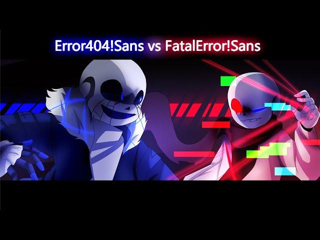 Error404!Sans vs FatalError!Sans [Animation]