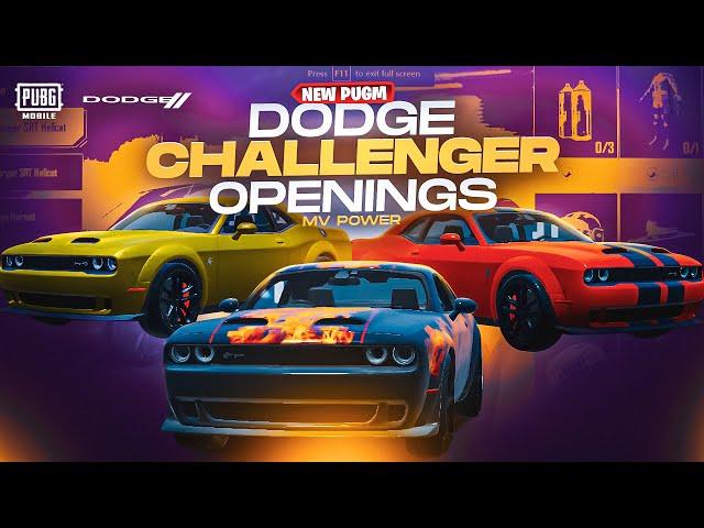 New DODGE CHALLENGER  SKINS PUBG MOBILE