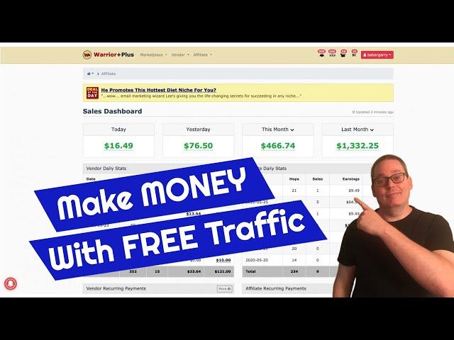 How To Make Money With Warrior Plus for Beginners | Using YouTube