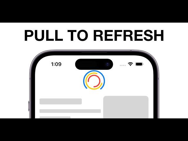 SwiftUI: Add Custom Refresh to ScrollView With Animation