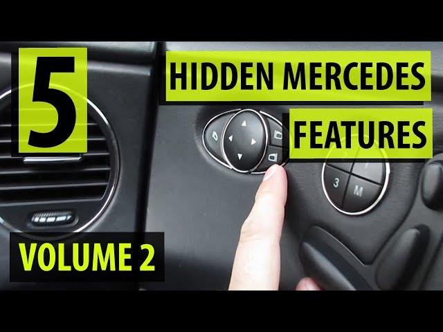 5 Hidden Mercedes functions, tricks & features - Vol 2