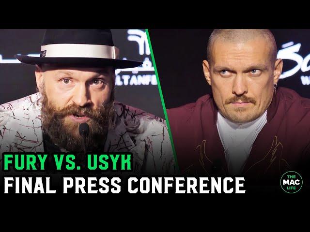 Tyson Fury: “I’m being serious now, I’m hurting this motherf*****r” | Press Conference