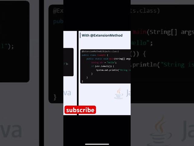 ExtensionMethod | Lombok ExtensionMethod | lombok library | java lombok #java #lombok #okayjava
