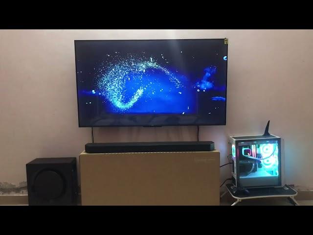 Samsung HW-Q990C the best Dolby Atmos soundbar experience I Am Play Dolby Spheres 7.1 video