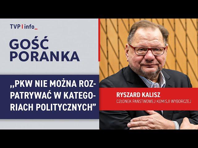 Ryszard Kalisz: PKW nie można rozpatrywać w kategoriach politycznych | GOŚĆ PORANKA