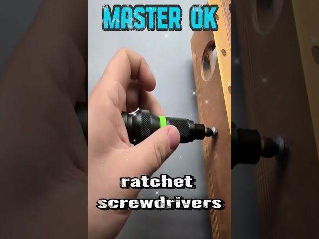 Professional Screwdrivers With Ratchet Mechanism // Отвертка с Храповым Механизмом #kitaizergod