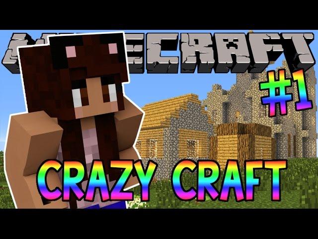 Minecraft: YouTuber Survival #1 - Starting Up (Minecraft Crazy Craft 3.0 SMP)