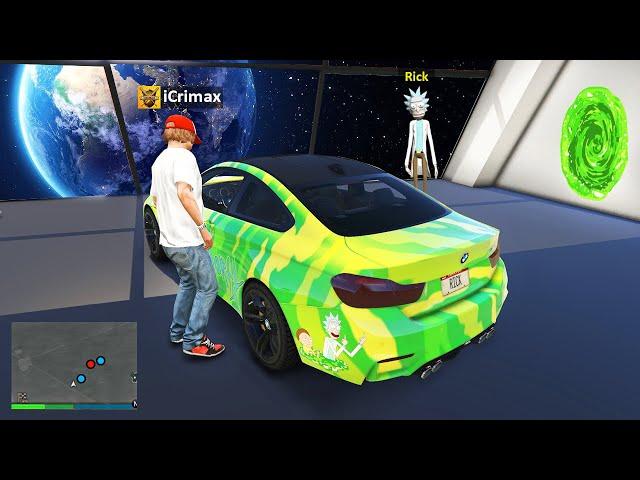 Ich KLAUE das RICK & MORTY AUTO in GTA 5 RP!