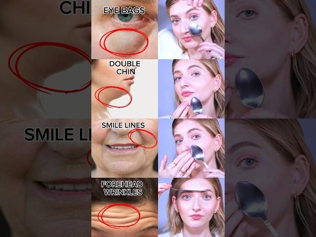 simple face fitness routine #faceyoga #facialfitness #facialyoga #facefitness #doublechin #eyebags