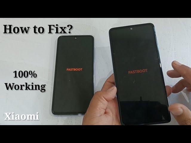 How to fix FASTBOOT problem | redmi/Xiaomi fastboot issue