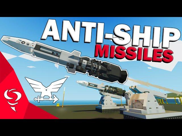 Anti-Ship Missiles LOCK ON!  -  Stormworks Build and Rescue Gameplay