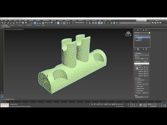 Utilizing Subdivide in 3ds Max 2021.3 to Assist in Retopology