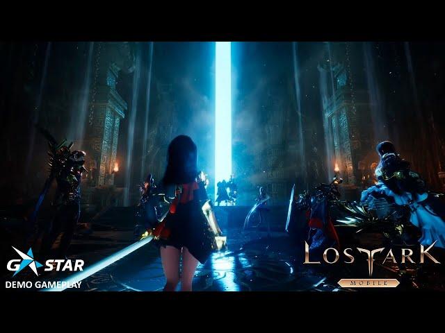 Lost Ark Mobile - G-Star 2023 demo gameplay