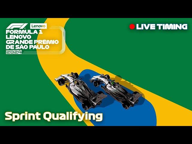 F1 Sao Paulo Grand Prix 2024 - Sprint Qualifying - Live Timing & Commentary