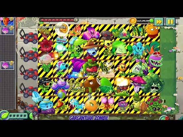 Pvz 2 Survival - Intensive Carrot & All New Old Plants Vs All Zombies Battlez v11.9.1