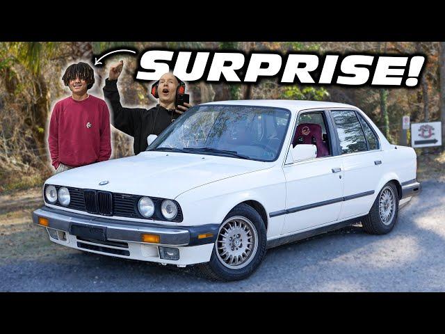 Surprising a 16 Year Old With His DREAM PROJECT CAR!