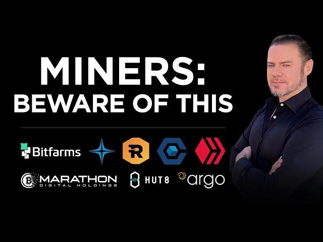 Bitcoin Miner Update: Beware of Debt