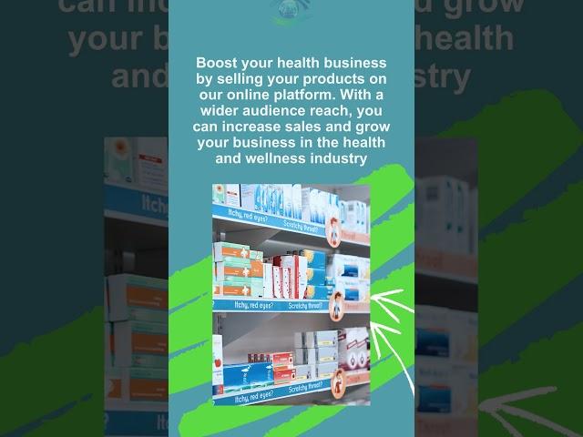 Join our platform to showcase and sell your health products online