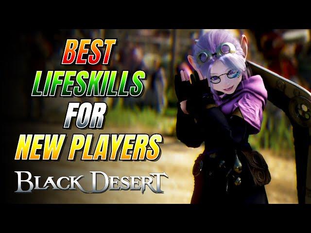 Which Lifeskill is EASIER For New Players To Start in Black Desert Online?