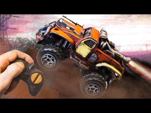 Mad Max-style RC car: Crafting a post-apocalyptic masterpiece!