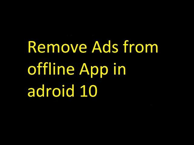 remove Ads From offline android  mobile App javaclassmate