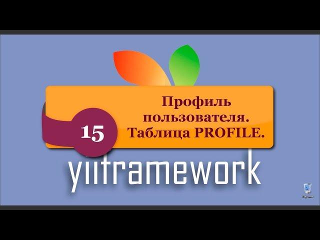 Профиль пользователя. Таблица PROFILE. phpNT