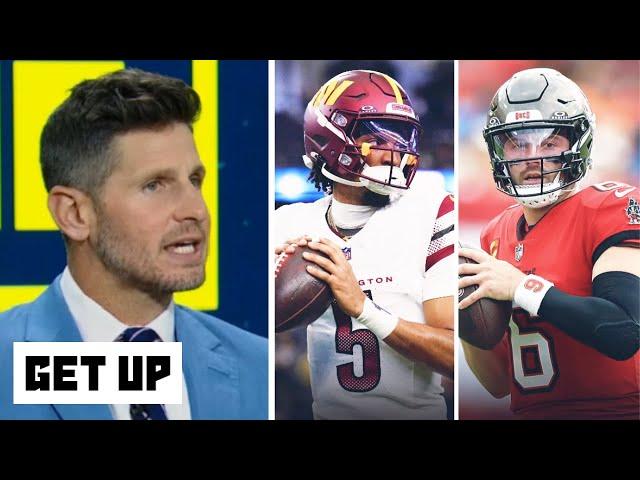 GET UP | Dan Orlovsky and ESPN crew picks Daniels, Commanders will beat Buccaneers in NFC Wild Card