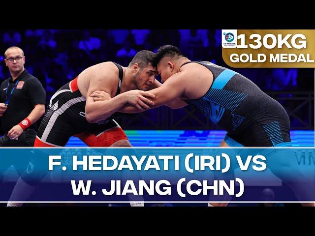 Fardin Shaban HEDAYATI (IRI) vs. Wenhao JIANG (CHN) | U20 World Championships 2023 | Gold Medal | GR