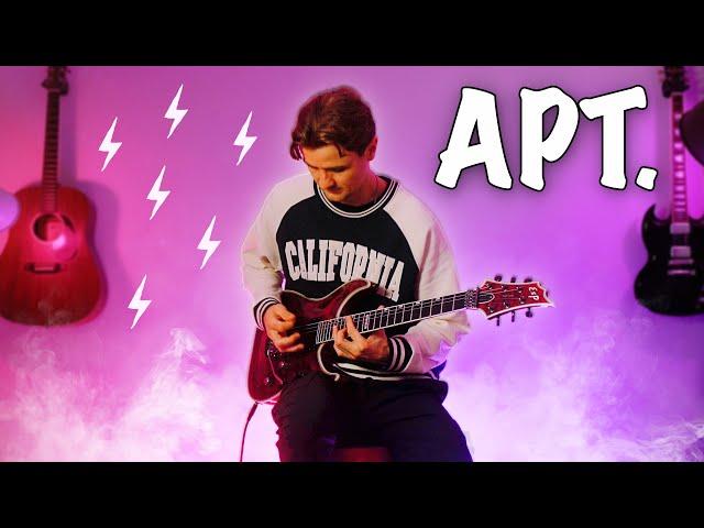 APT. - ROSÉ & Bruno Mars - Electric Guitar Cover