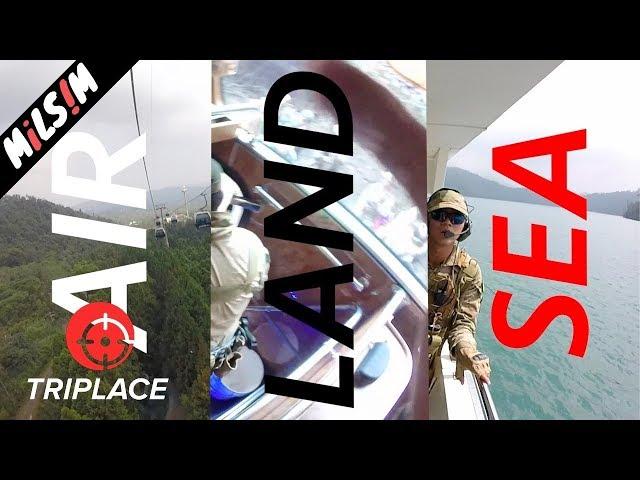 Deploying Like A NAVY SEAL , Airsoft Milsim Event At Sun Moon Lake Taiwan | G&G ARP 556 | TRIPLACE