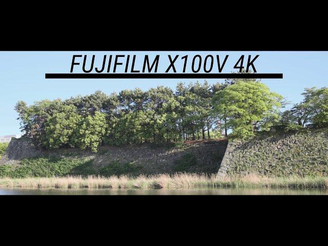 [Sample Movie]FUJIFILM X100V 4K30p handheld / F-log / Lut ETERNA / Premiere Warp Stabilizer