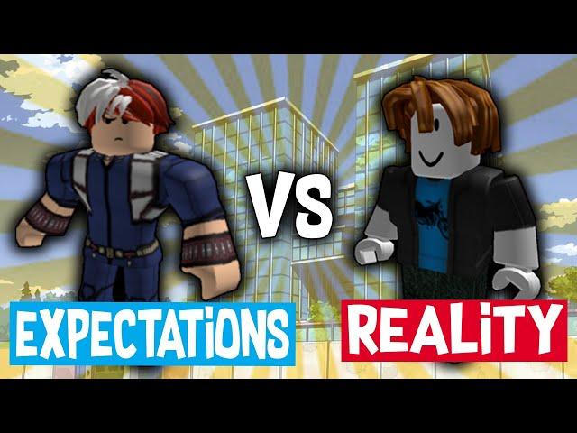 EXPECTATIONS vs REALITY! | Boku No Roblox Remastered