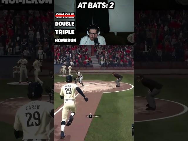 ROD CAREW CYCLE CHALLENGE & INSIDE THE PARK HR.. MLB THE SHOW 25