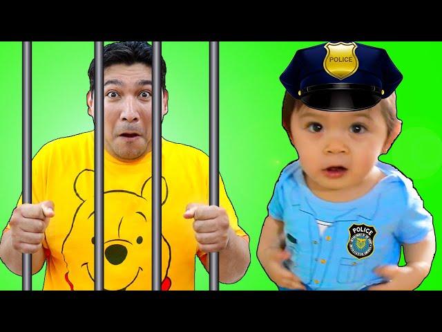 Baby Maddie Pretend Play as Kid Police | Funny Play at Home Kids Videos