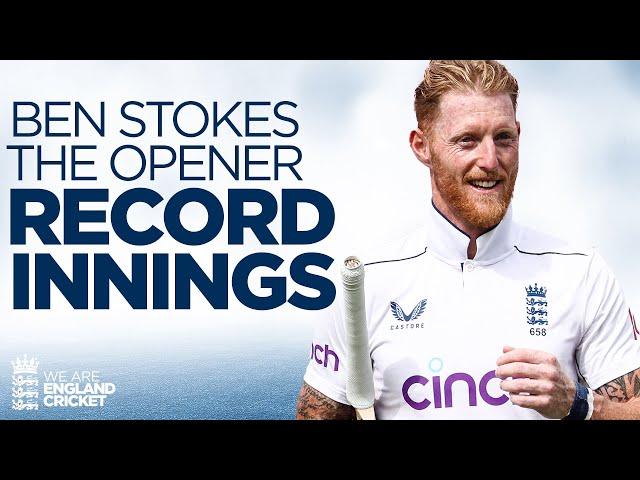  FASTEST Test Half-Century For England | Ben Stokes Smashes 57* off 28 Opening The Batting